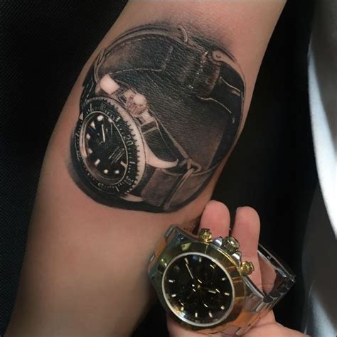 rolex tattoo designs men